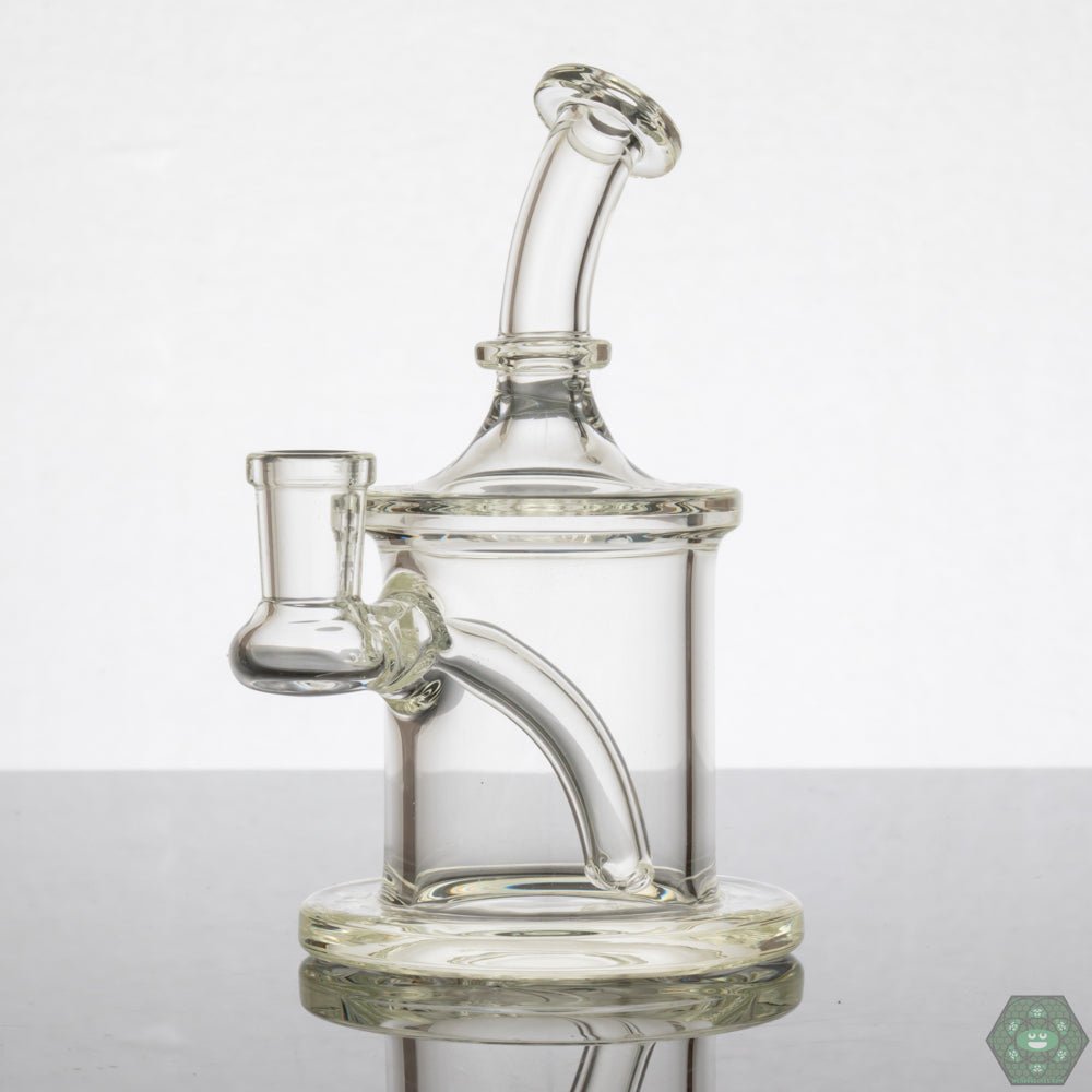 Durable 7 Ten Glass Clear Mini Tube with 10mm joint, built to last for long-term use.