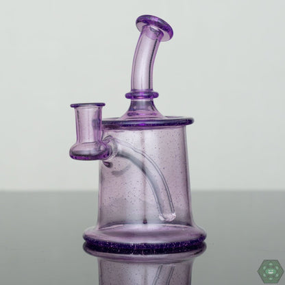 Ergonomic and portable 7 Ten Glass Mini Tube for convenient dabbing sessions.