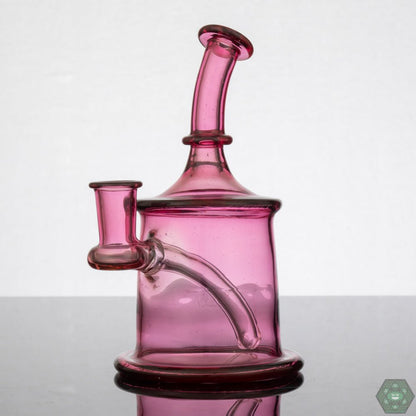 Lightweight and travel-essential 7 Ten Glass Mini Tube for dabbing enthusiasts.