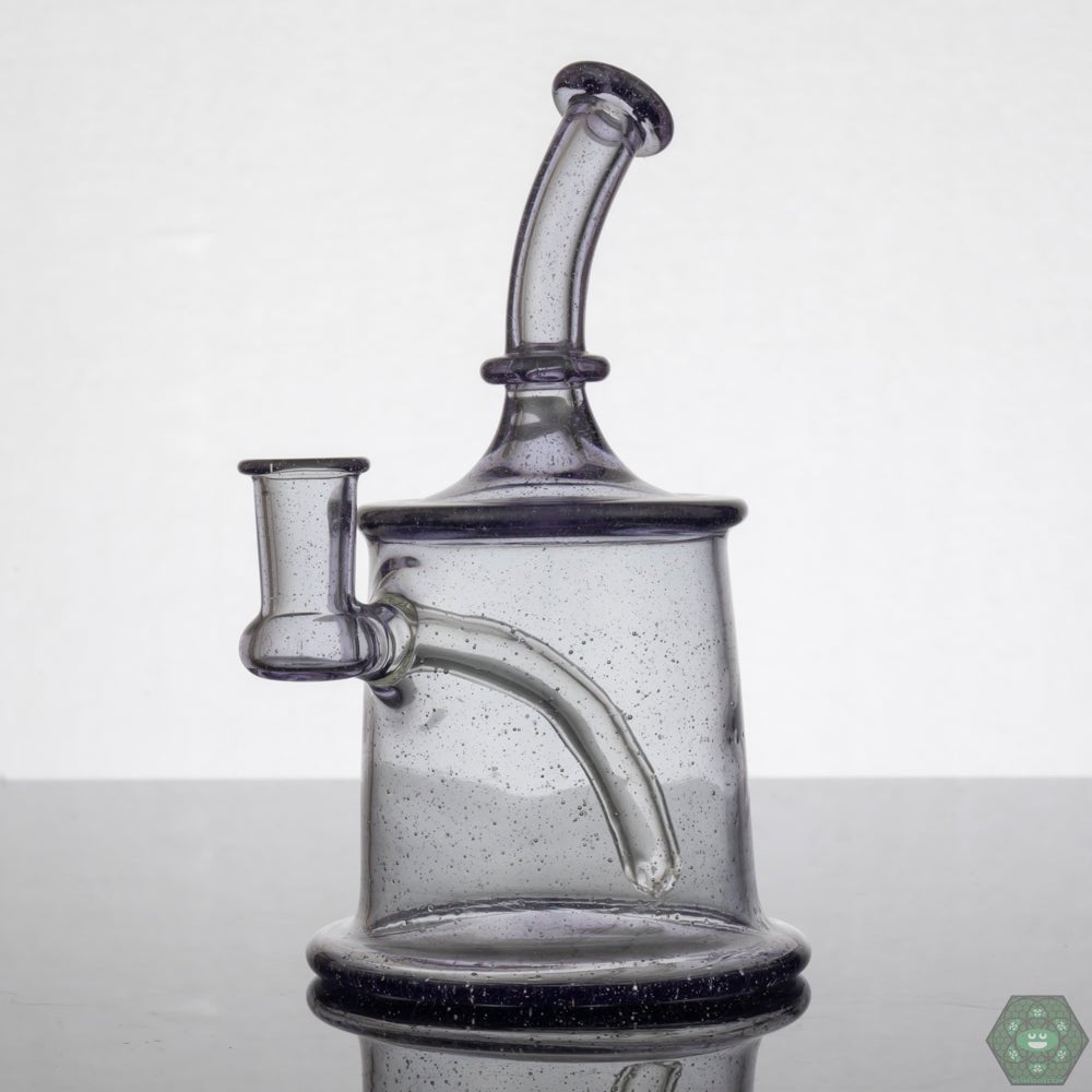 Lightweight and travel-friendly 7 Ten Glass Mini Tube, perfect for dabbing enthusiasts on the move.