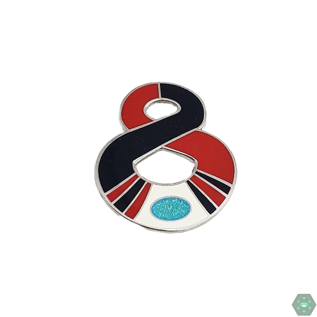 The Infinity Sign Hat Pin is a trendy and fashionable enamel pin that features the classic infinity symbol. It's a great way to add a touch of style to your wardrobe.