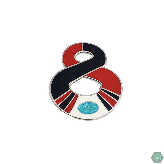 The Infinity Sign Hat Pin is a trendy and fashionable enamel pin that features the classic infinity symbol. It's a great way to add a touch of style to your wardrobe.