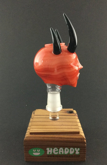 Banjo Dome 14MM - Handcrafted Glass with Unique Design. This dome offers a unique, handcrafted design and a secure fit for a stable dabbing experience.