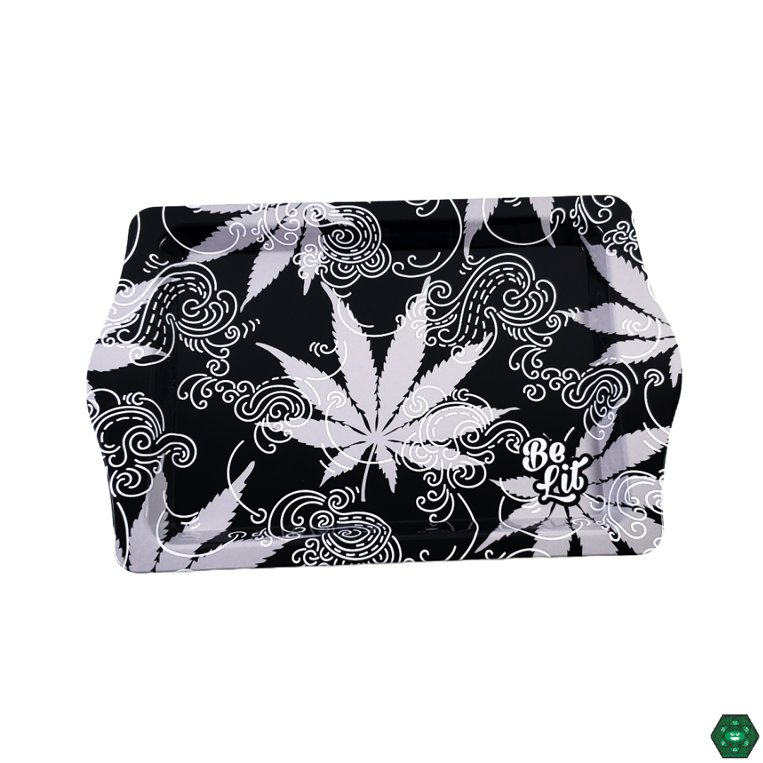 Be Lit Travel Tray - Compact & Stylish. Take your setup anywhere with this portable and stylish travel rolling tray.