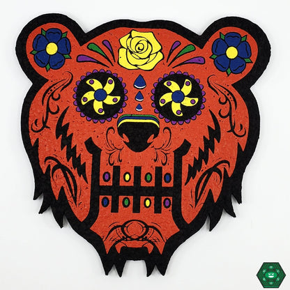  Bear Quartz Bear Candy Dab Mat - Protective & Stylish. Keep your surfaces safe and your setup looking great with this unique dab mat.