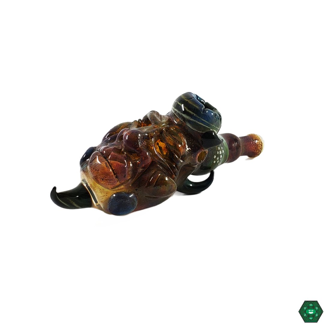 Bearclaw Hammer - Heavy-Duty Glass Piece for Smooth Hits. Robust glass construction for smooth, filtered smoking. Ergonomic hammer shape for a comfortable grip.