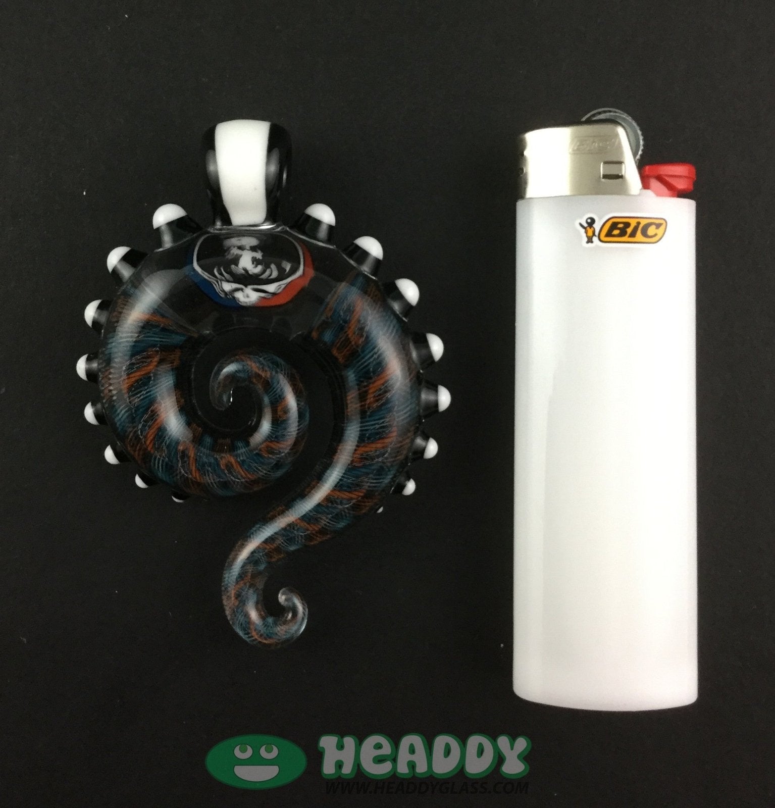 Ben Birney Jewelry - Handcrafted Glass Pendant. A must-have for enthusiasts of finely detailed glass art.