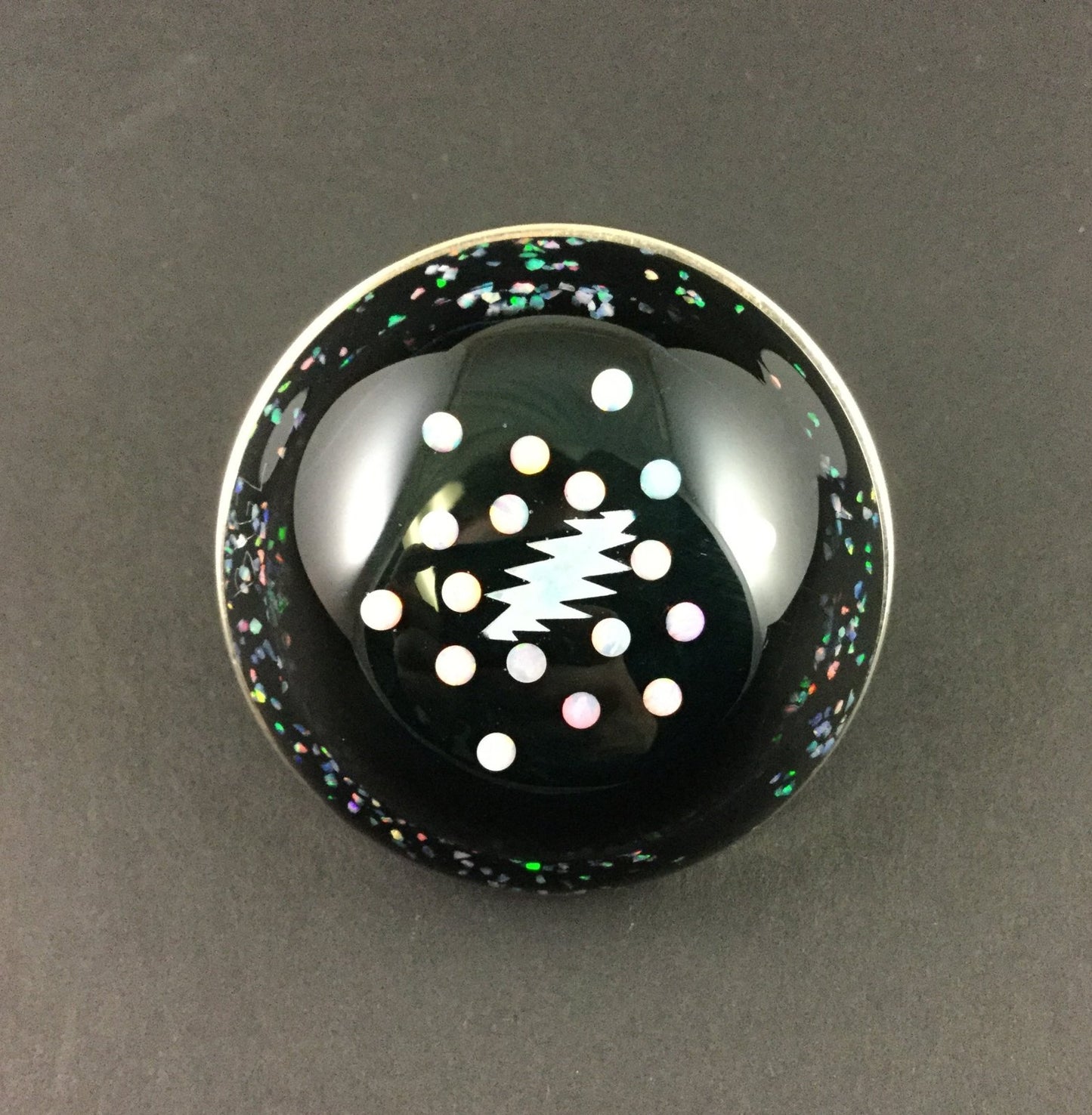Big Z Belt Buckle - Unique, Sandblasted Glass Art Accessory. Add distinctive style with this statement piece that combines craftsmanship and wearable art.