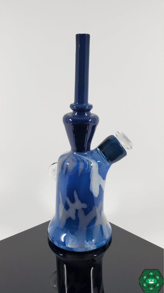 Bigfoot Glass x Mountain Man Mini Tube | Durable & Compact | Unique Collaboration. Designed for durability in a compact 4.5-inch form, perfect for enthusiasts seeking unique, high-quality glass.