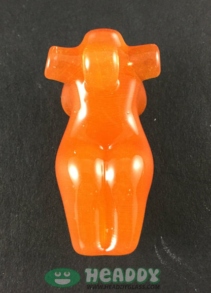 Bishop Effigy Pendant - Durable Quality and Artistic Glass. Ideal for collectors seeking distinctive designs.