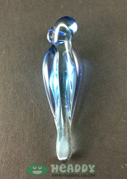 Bishop Falcon Pendant | Unique Blue Dream Design | Signed Glass Art. Offers a one-of-a-kind collectible glass art piece with premium craftsmanship. Ideal for fans of intricate glass designs.


