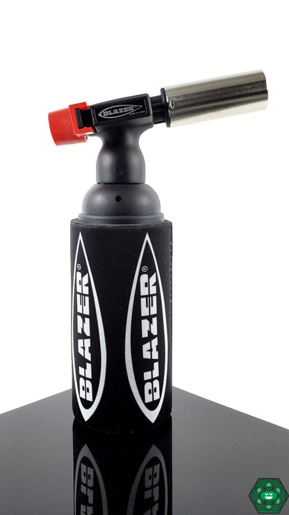 Blazer Torch Koozie – Heat-Resistant Protective Sleeve for Big Shot Torch. Custom-fit, heat-resistant design for safe, comfortable handling. Available in multiple colors. Enhances grip and protects torch exterior.

