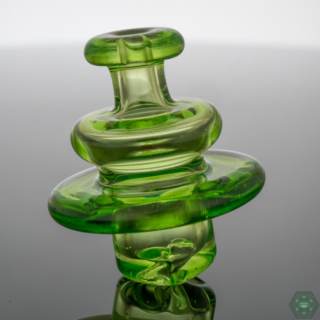 Experience Precision Airflow with the Blob Glass Spinner Cap
