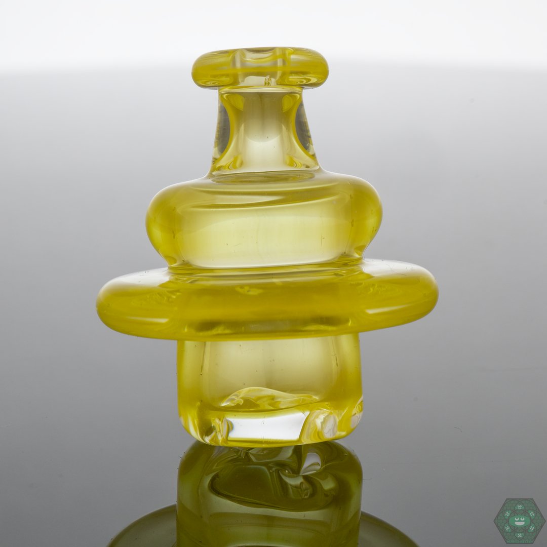 Enjoy Smooth Airflow and Efficient Vaporization with the Blob Glass Spinner Cap