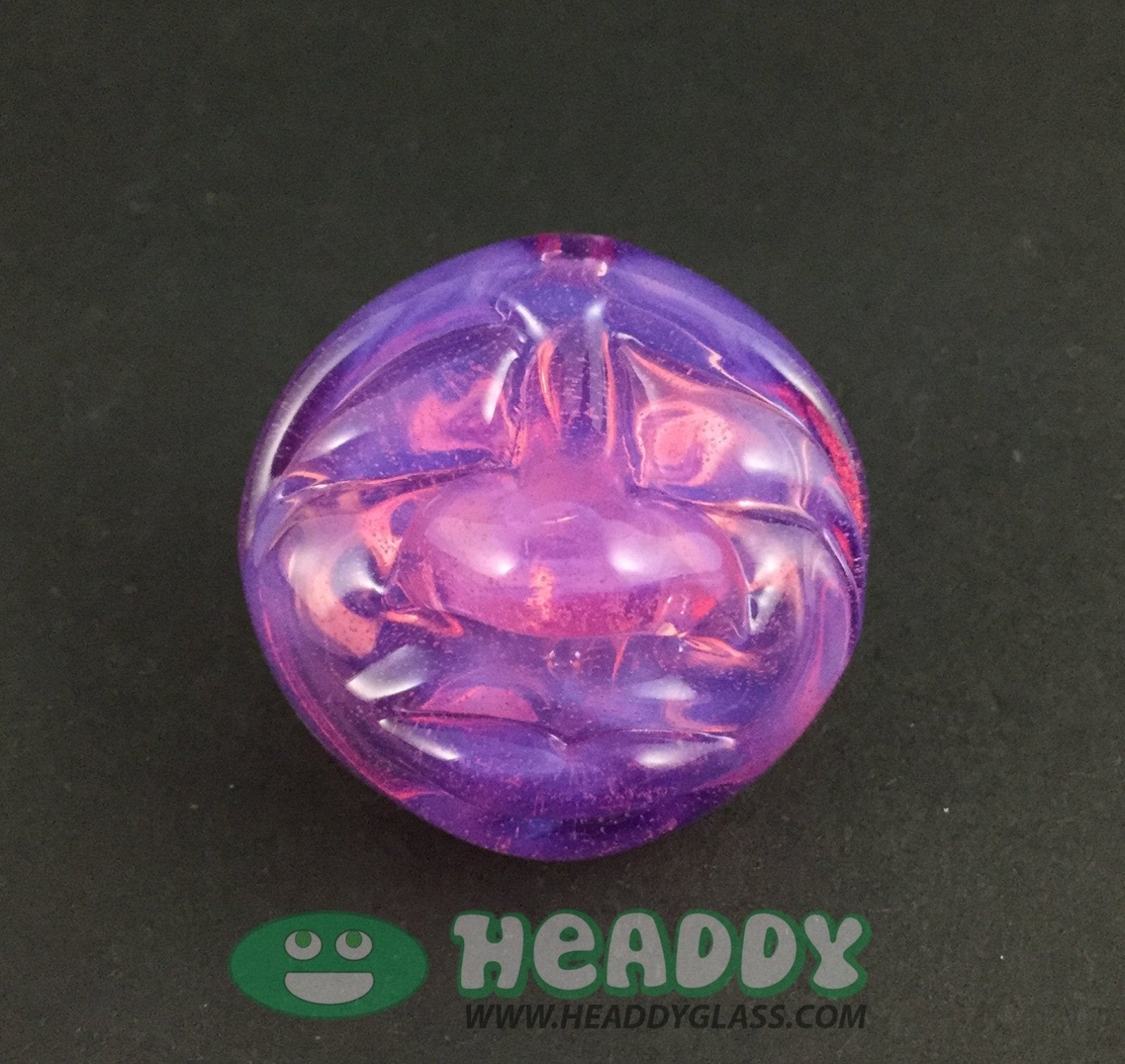 Carb Cap 1 - Bishop. Precision glass carb cap for optimal vaporization control. Elevate your dabbing setup.