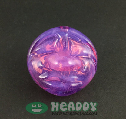 Carb Cap 1 - Bishop. Precision glass carb cap for optimal vaporization control. Elevate your dabbing setup.