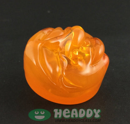 Flavorful Sessions Carb Cap - Bishop. Handcrafted glass accessory that enhances your dabbing experience with advanced control.