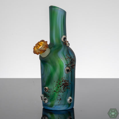 Functional Art Glass Piece: The Barnacle Chubby Bubby can be appreciated as both a collectible art piece and a functional glass piece, adding artistic flair to any glass collection.