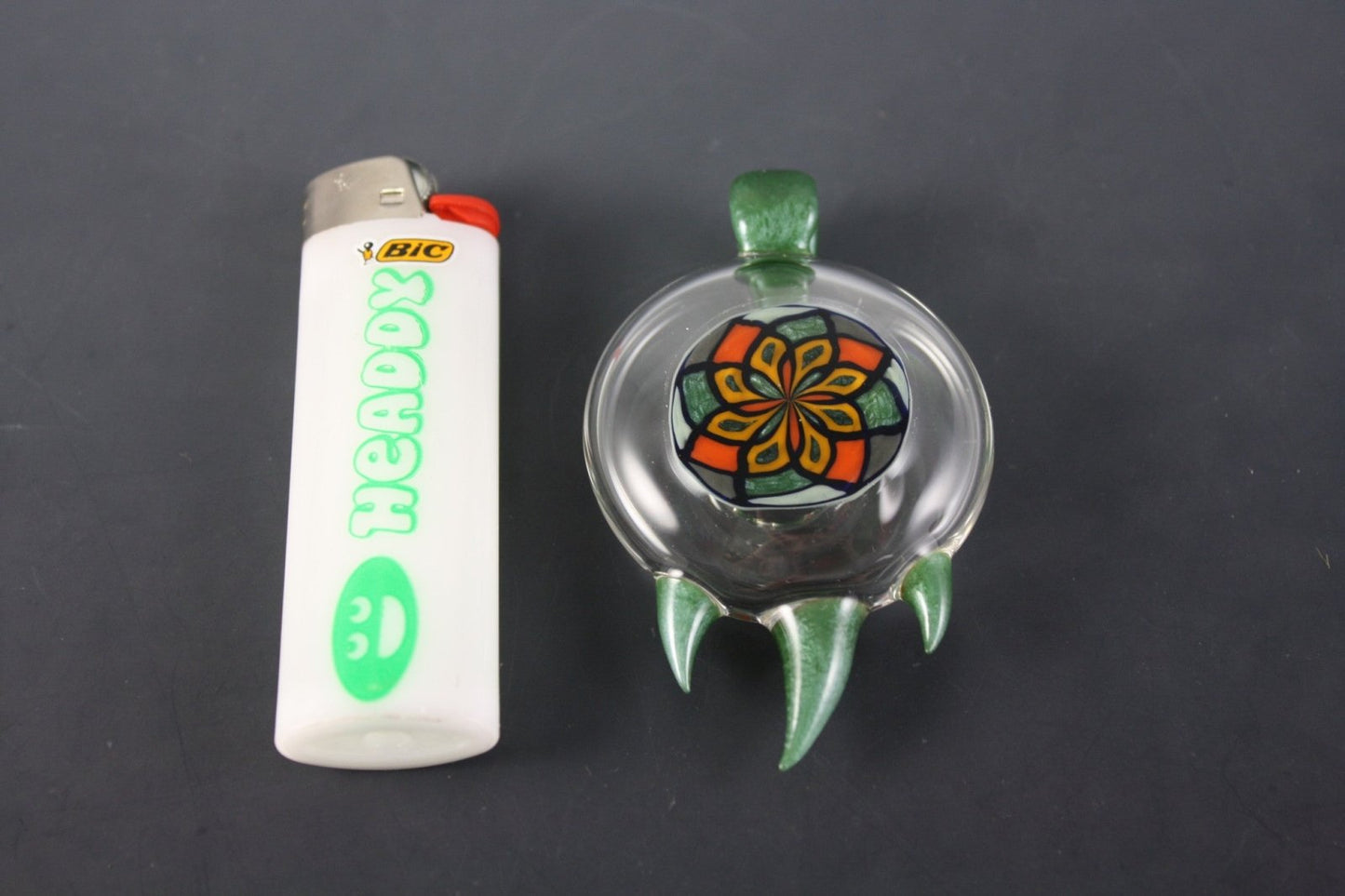  Limited Edition Glass Pendant - Bearclaw Filla #1. Discover this handcrafted, signed, dated, and numbered pendant. Perfect for any art glass collection.