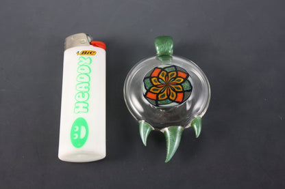  Limited Edition Glass Pendant - Bearclaw Filla #1. Discover this handcrafted, signed, dated, and numbered pendant. Perfect for any art glass collection.
