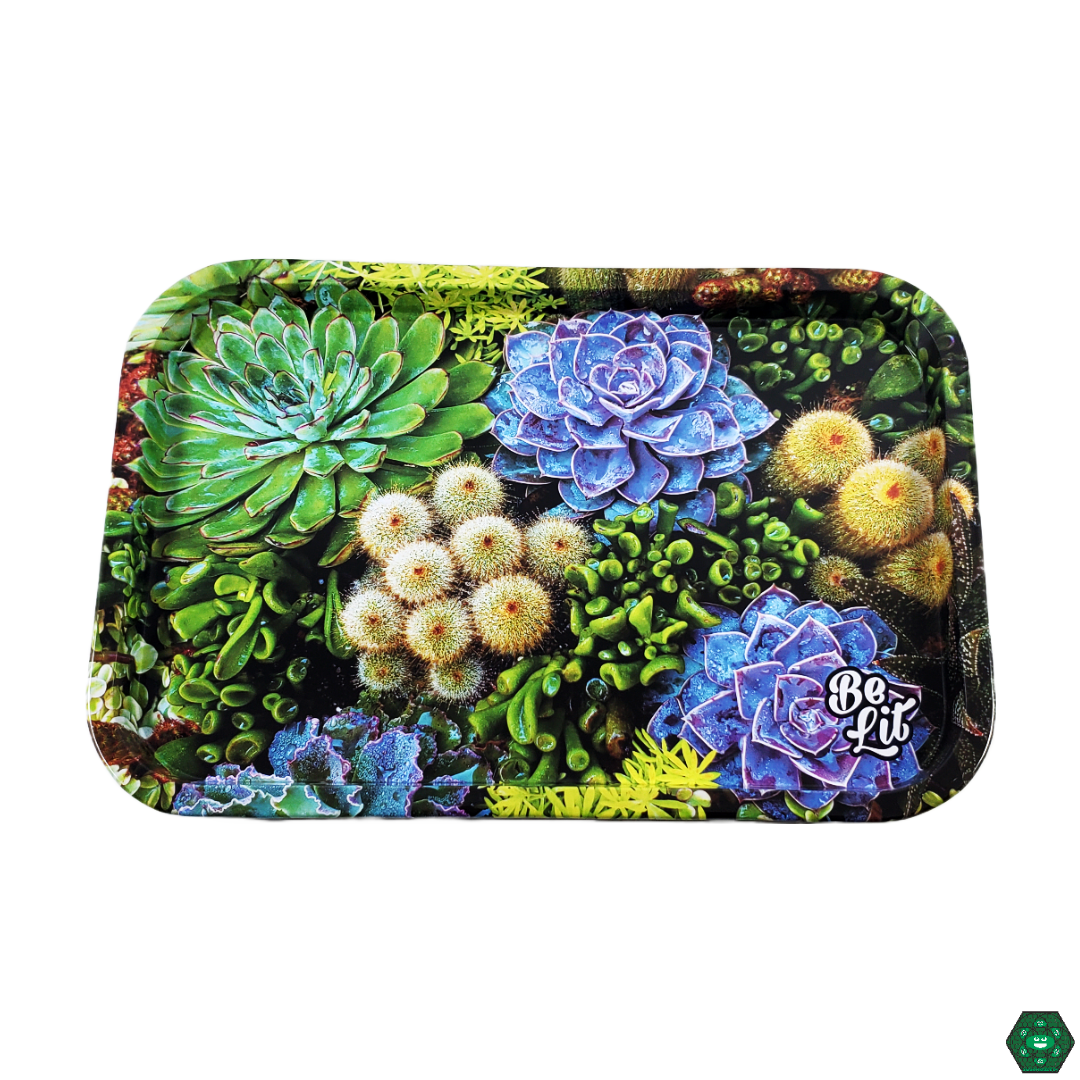 Medium Rolling Tray - Be Lit. This sleek and functional tray is perfect for everyday rolling. Provides a smooth surface and convenient size.