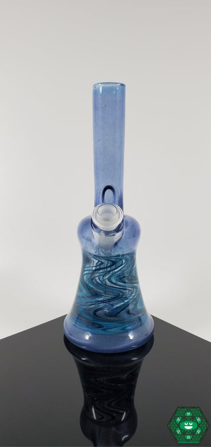  Mini Tube - Blue Berry Glass. Compact, Artistic Smoking Piece with Durable Design. Crafted by Blue Berry Glass, offers portability and a sleek design. Ideal for smokers who value functionality and style.