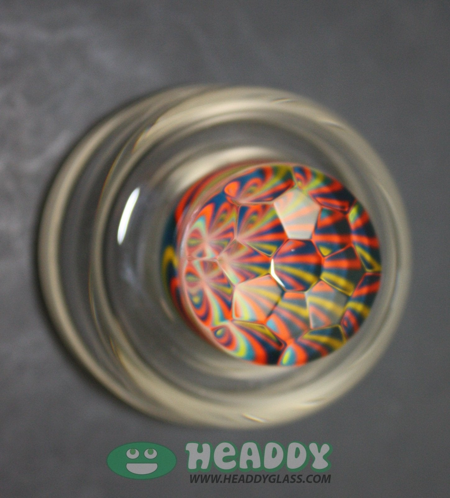  Premium Q-tip Holder by Andy G. This faceted top glass jar is a premium Q-tip holder for dabbing enthusiasts. Features a glass-on-glass fitting and a unique design.


