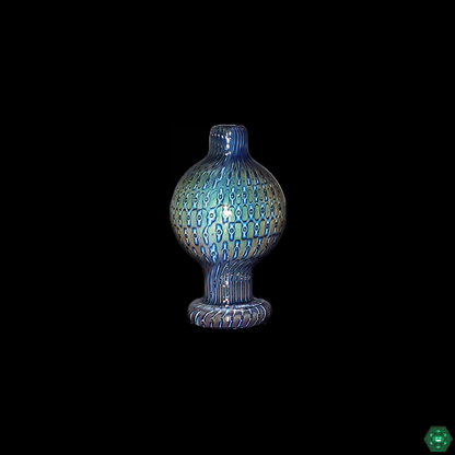  Ruby Pearl Co Fumed Air Trap Bubble Cap - Enhances Flavor Retention and Vapor Consistency with Precision Airflow.