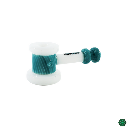 Ruckus Glass 5” Hammer Pipe - Hammer Style Offers Comfort and Control, Ideal for Casual or Daily Use.
