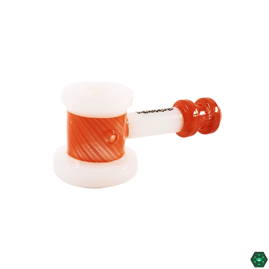 Ruckus Glass 5” Hammer Pipe - Combines Solid Design with Smooth Pulls for Comfort and Control.