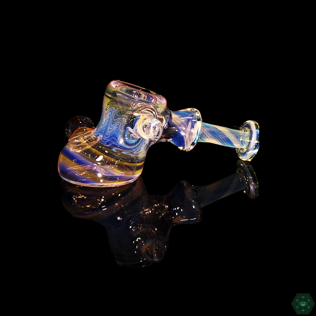 STF Glass Fumed Hammer - Handcrafted Color-Changing Glass Pipe Made with Durable and High-Quality Glass.