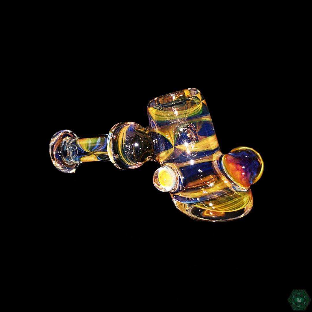 STF Glass Fumed Hammer - Handcrafted Color-Changing Glass Pipe for a Unique Smoking Experience.