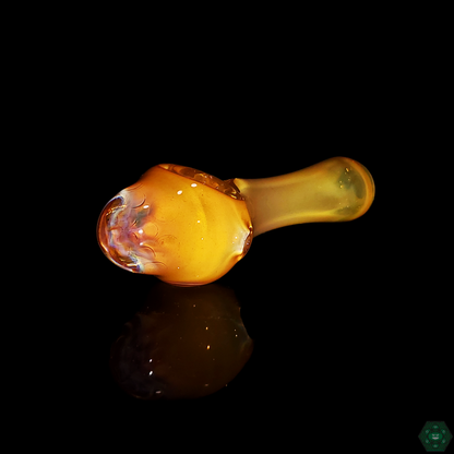 STF Glass Fumed Implosion Spoon - Featuring a Stunning Implosion Design in Fumed Glass.
