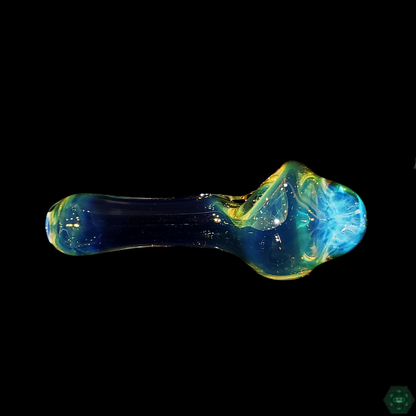 STF Glass Fumed Implosion Spoon - Featuring a Stunning Implosion Design in Vibrant Fumed Glass.


