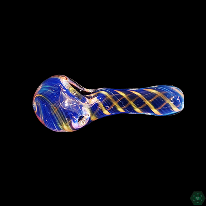 STF Glass Fumed Spoons - Featuring Intricate, Colorful Patterns Thanks to Their Fumed Glass Construction.