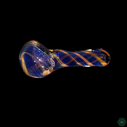 STF Glass Fumed Spoons - Experience the Beauty of Fumed Glass with These Intricate, Colorful Pipes.