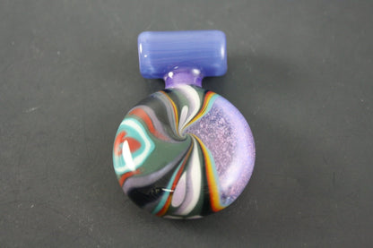 AAA Glass Coogi Pendant #1, a collectible glass art pendant featuring vibrant colors.