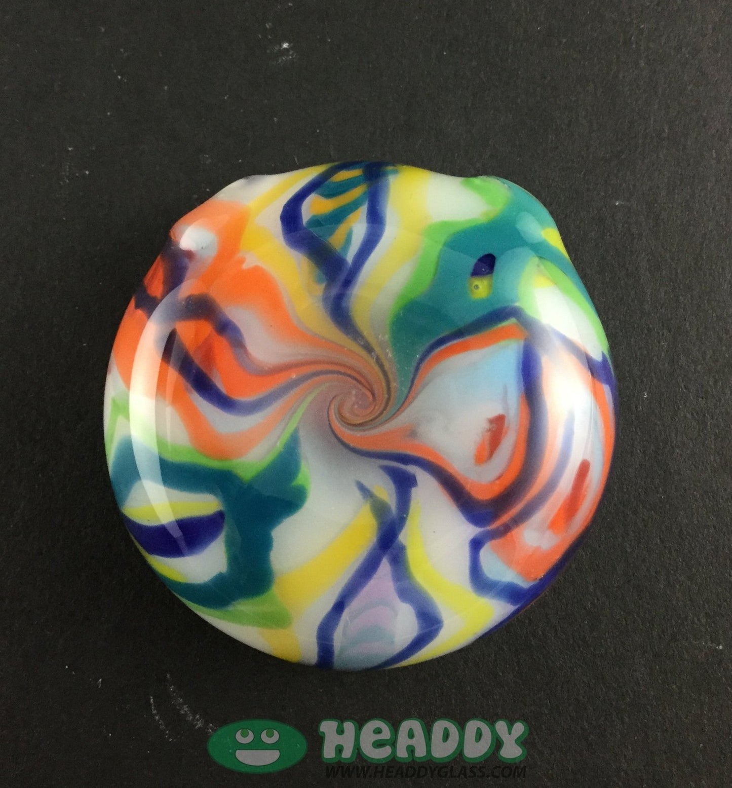 AAA Glass Hollow Coogi Pendant | Collectible Glass Jewelry with Colorful Design and Hollow Structure

