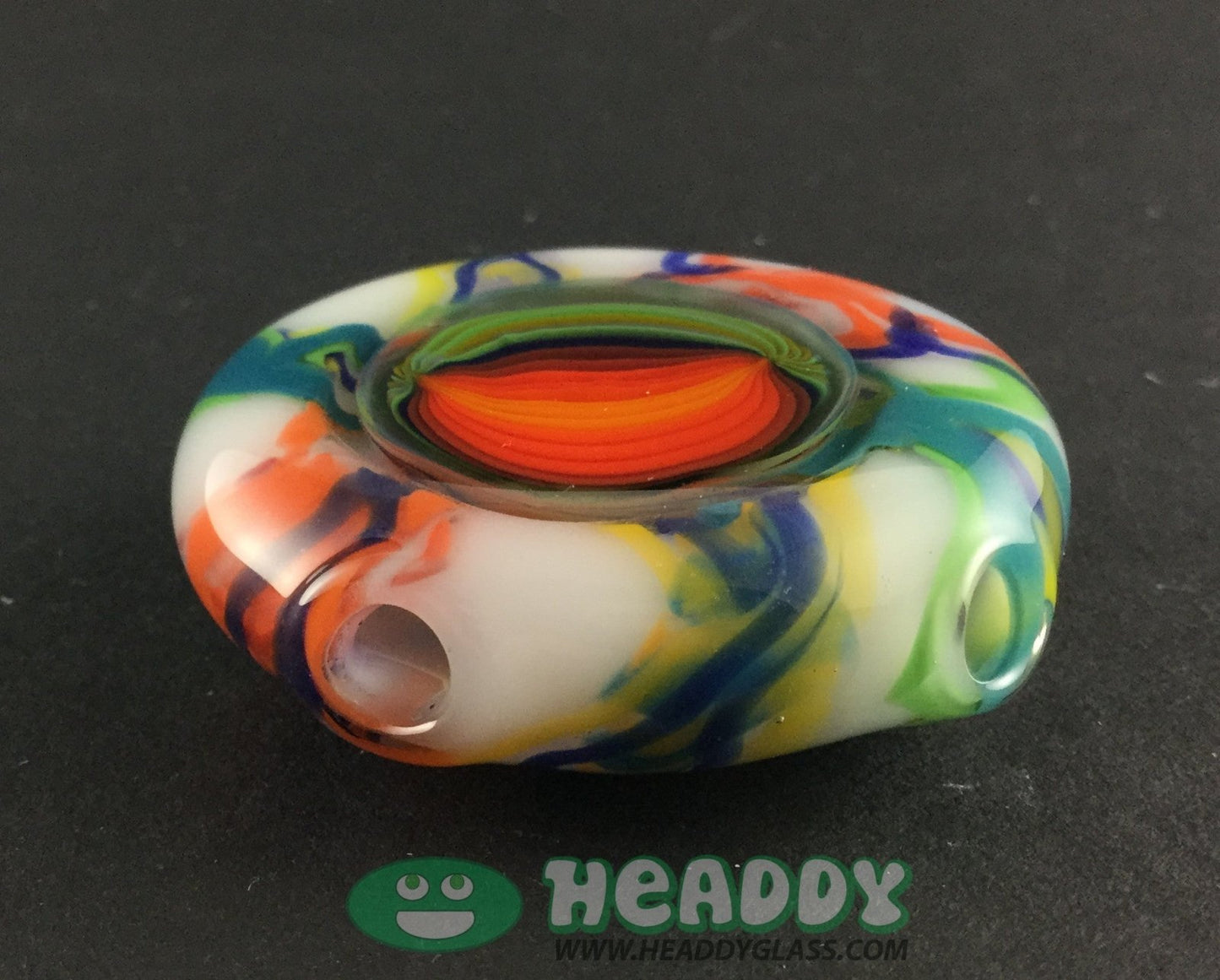 AAA Glass Hollow Coogi Pendant | Vibrant Colorful Glass Art with Unique Hollow Design for Collecting

