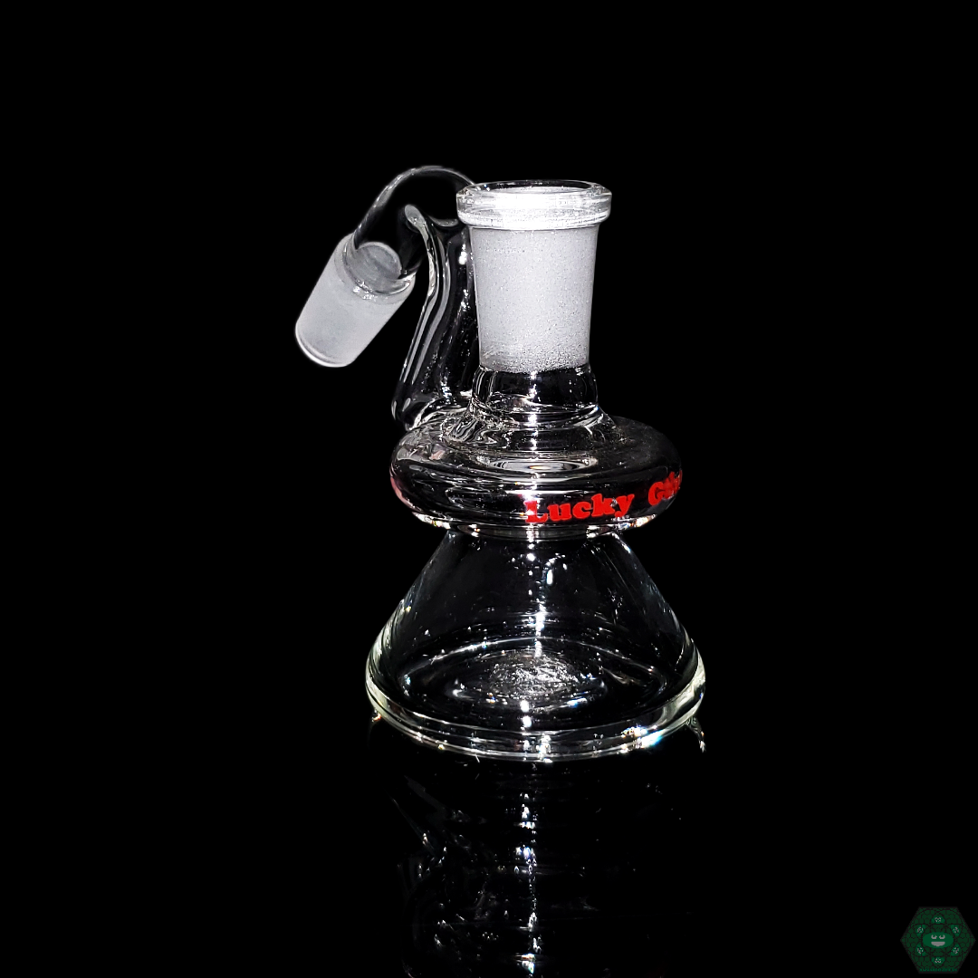 AFM Glass 14mm 45° Dry Catcher | Captures Debris and Keeps Setup Clean for Better Taste


