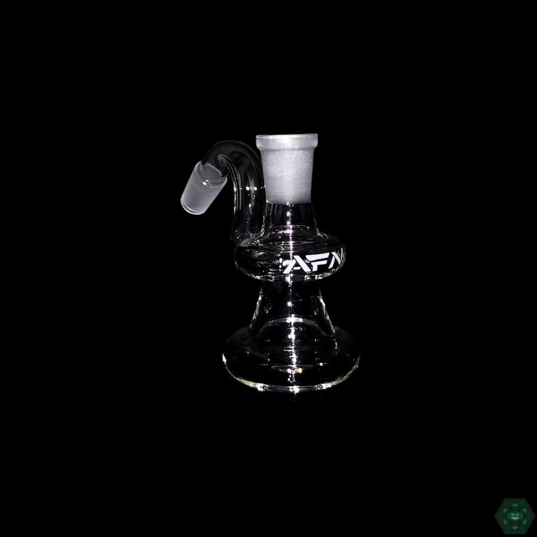AFM Glass 14mm 45° Dry Catcher | No Water Needed, Captures Debris and Enhances Flavor

