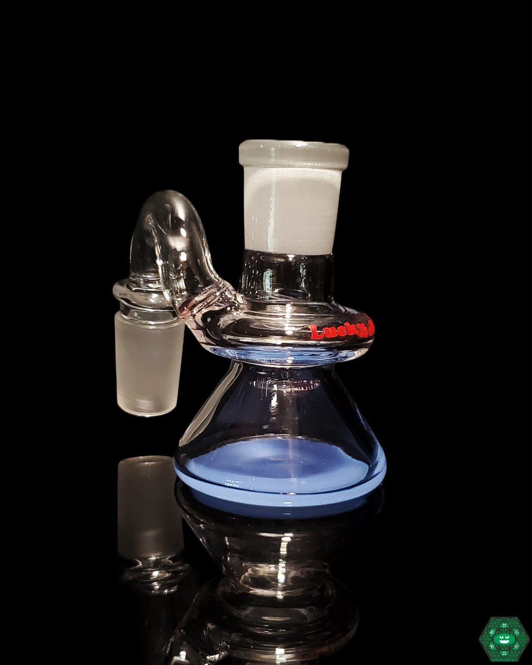 AFM Glass 18mm 90° Dry Catcher | Superior Debris Filtration for Purer Sessions and Effortless Cleaning

