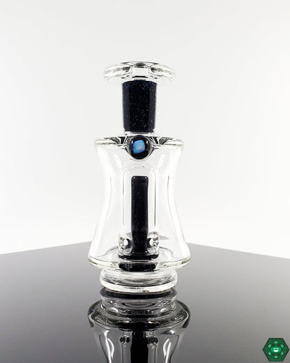 AJ Surf City Clear Worked Neck Puffco Attachment | Enhance Your Dabbing Sessions with Improved Airflow and Style

