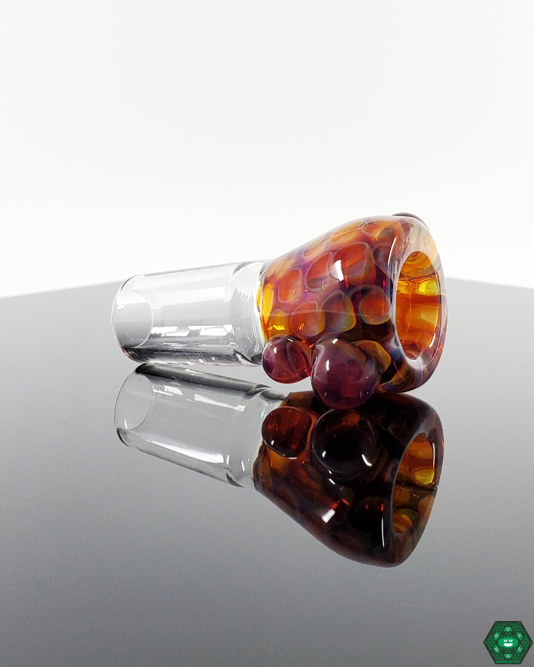 AJ Surf City Honeycomb Slides | Airflow-Enhanced Colorful Glass Bowl for Smooth and Flavorful Smoking

