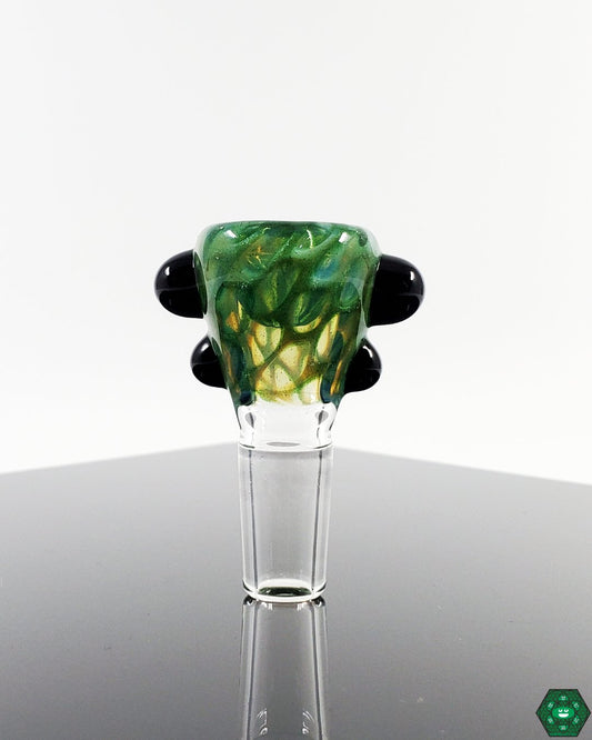 AJ Surf City Honeycomb Slides | Colorful Glass Bowl with Honeycomb Design for Smoother Hits and Enhanced Airflow

