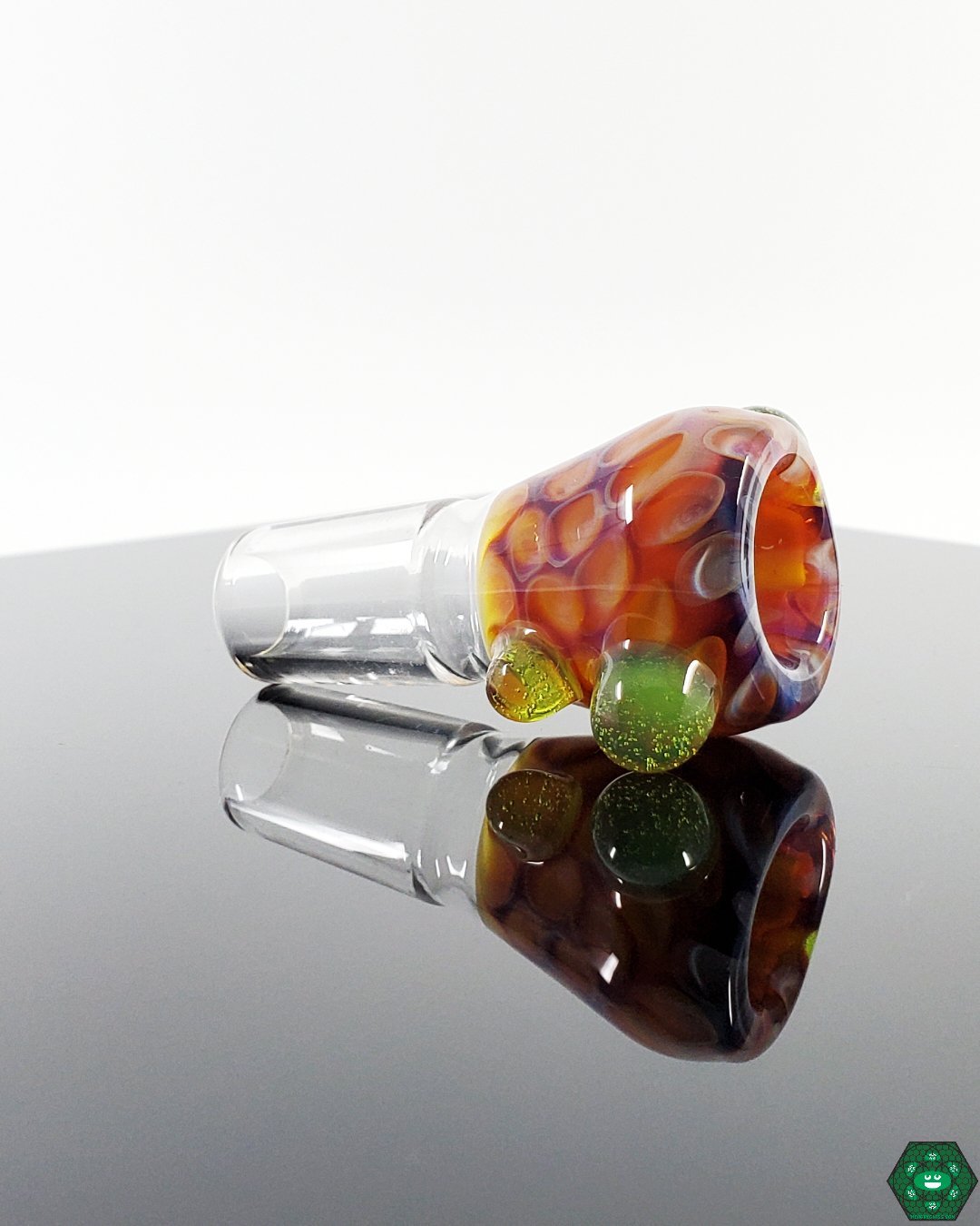 AJ Surf City Honeycomb Slides | Colorful Glass Bowl Compatible with Standard Rigs for Better Airflow and Flavor

