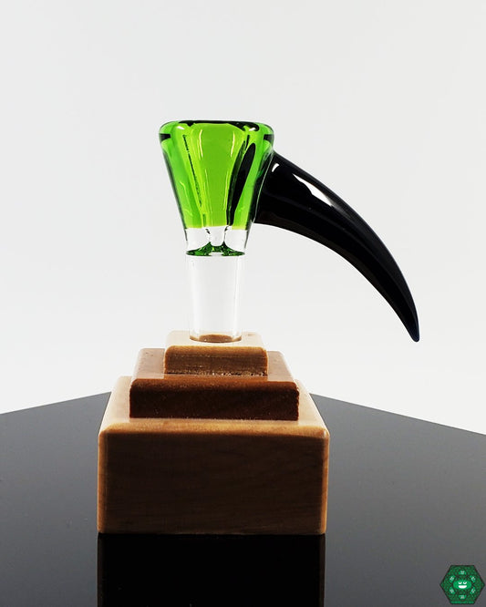 AJ Surf City Martini Slides with Horn | Artistic Glass Bowl for Enhanced Smoking Experience and Unique Design


