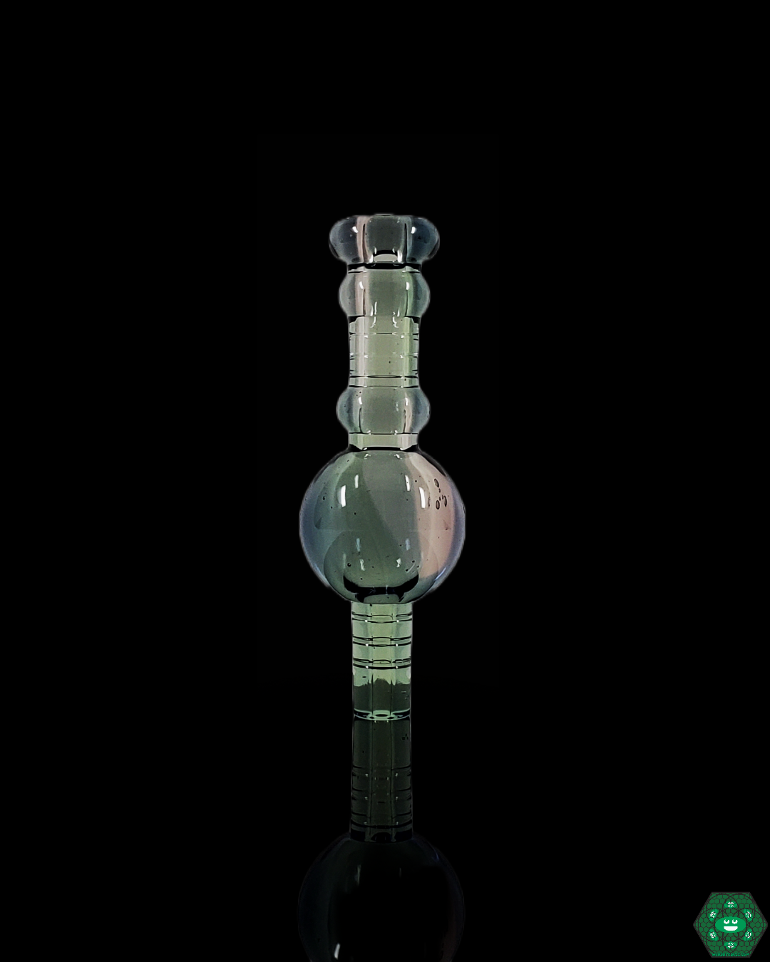 Alex Inwood 25MM Bubble Caps | Artistic Design and Precision Airflow for Quartz Bangers

