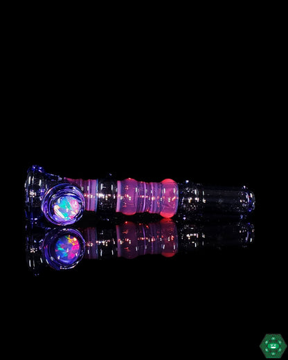 Alex Inwood Onie #10 | Handcrafted Glass Chillum for Dry Herbs, Ideal for Collectors and Casual Users

