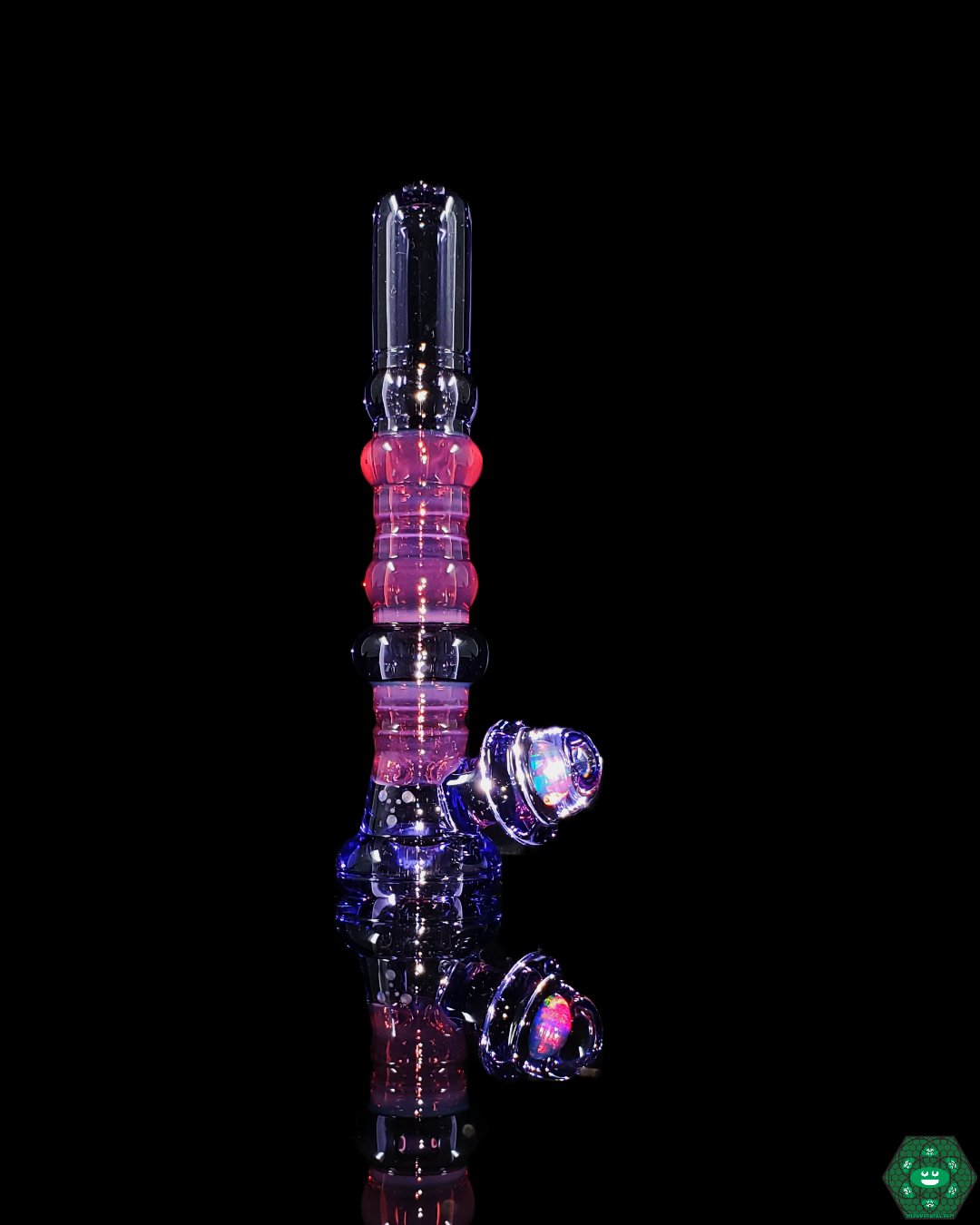 Alex Inwood Onie #10 | Handcrafted Glass Chillum for Optimal Flavor and Exceptional Smoking Experience

